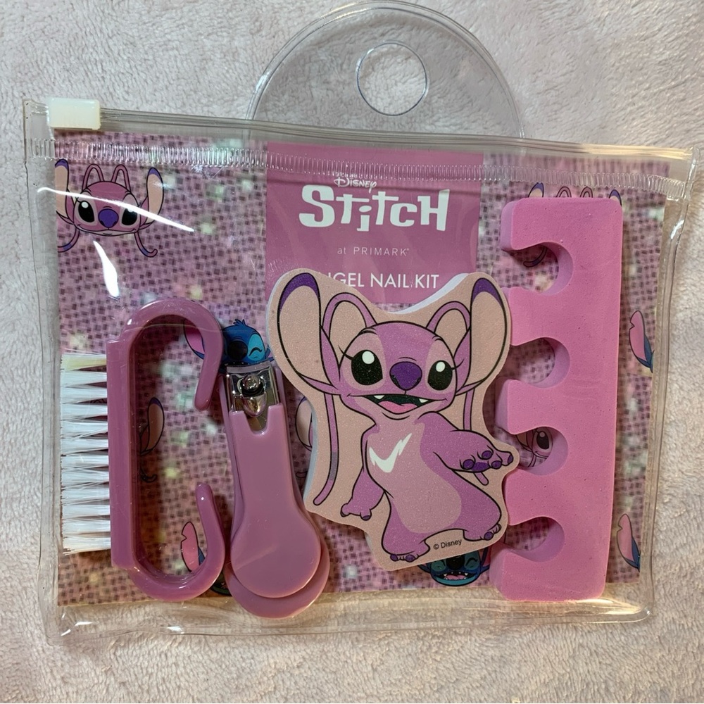 Primark Disney Stitch Kids Nail Kit - Purple